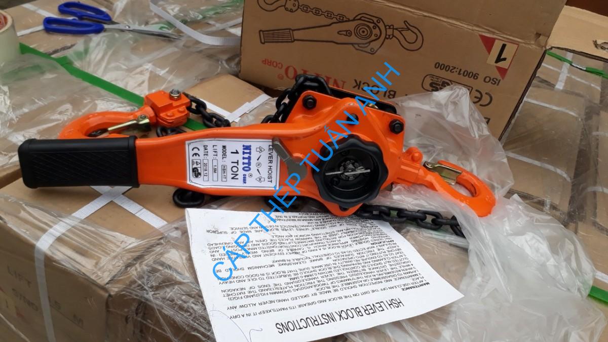 Pa lăng xích lắc tay 3 tấn pa lăng xích lắc tay 1 tấn nitto